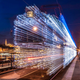 Illustration for article titled Magic Budapest trams jumping into hyperspace